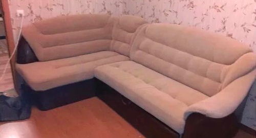 Перетяжка углового дивана. Севастополь